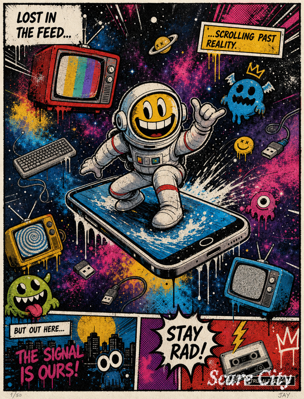 Astro Surfer — Scare City
