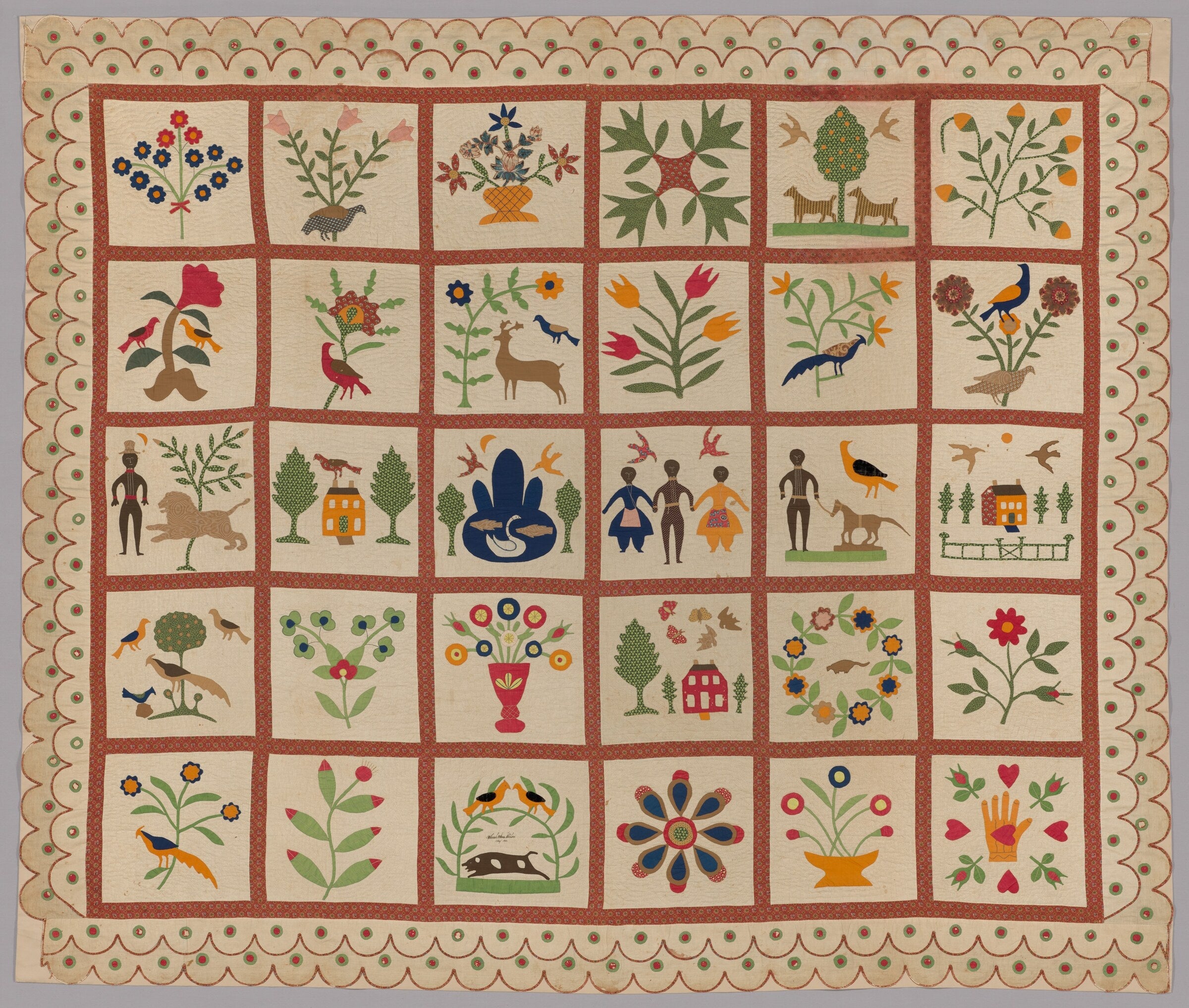 Album Quilt by Sarah Ann Wilson — Signatures du Monde Prints